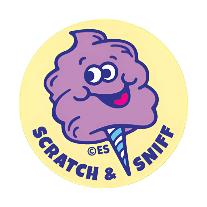 Cotton Candy Scratch & Sniff Stickers