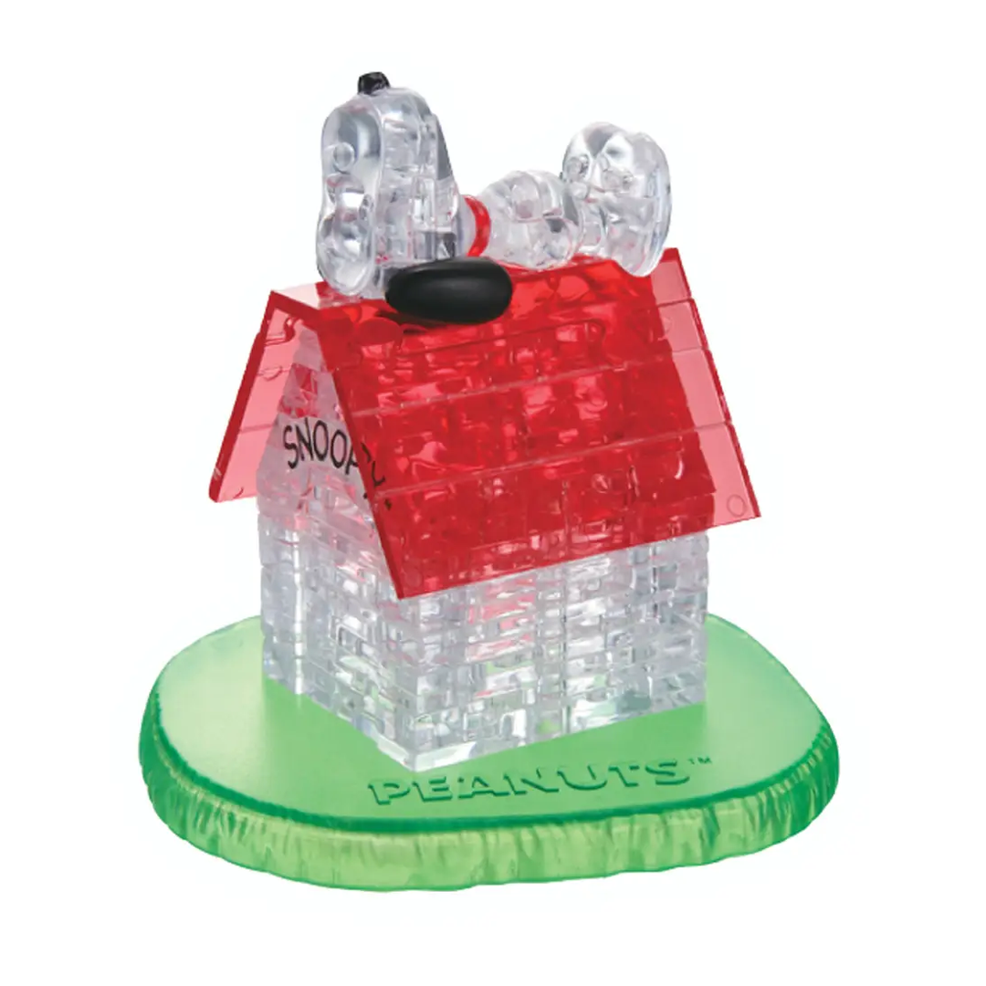 Peanuts Snoopy Crystal Puzzle: Snoopy Doghouse