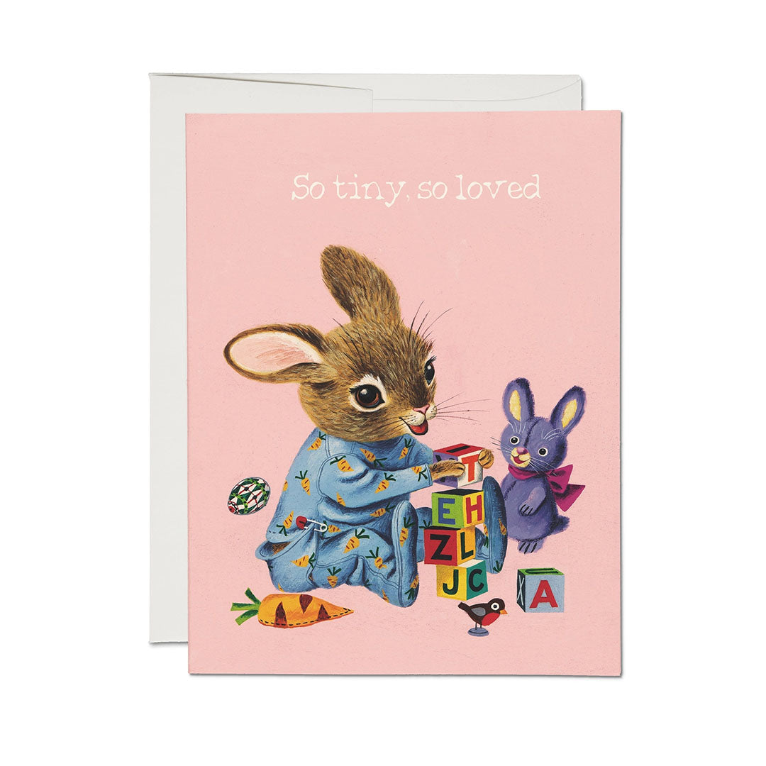 Richard Scarry So Tiny, So Loved Greeting Card