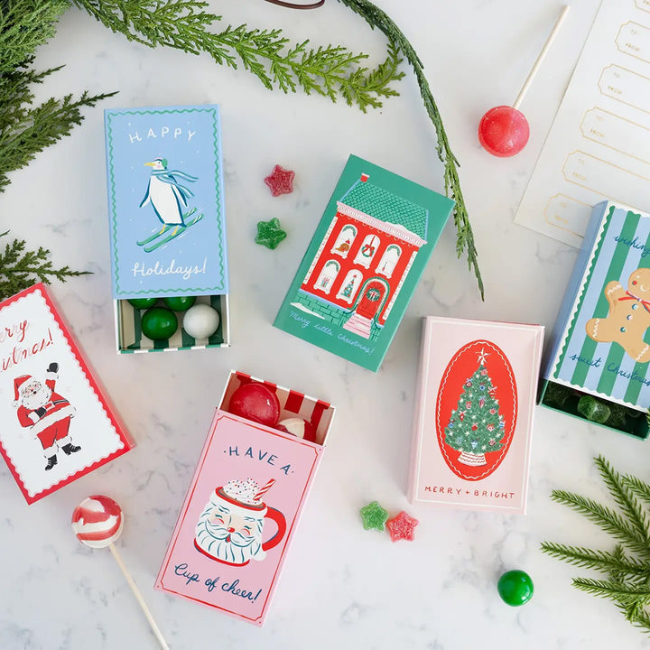 Christmas Matchbox Advent Boxes