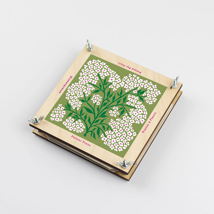 Wooden Large Flower Press Kit- Forget Me Not