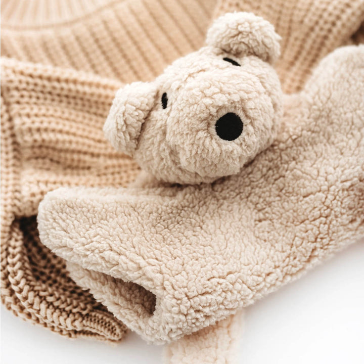 Lovey Snuggle Bear- Cream