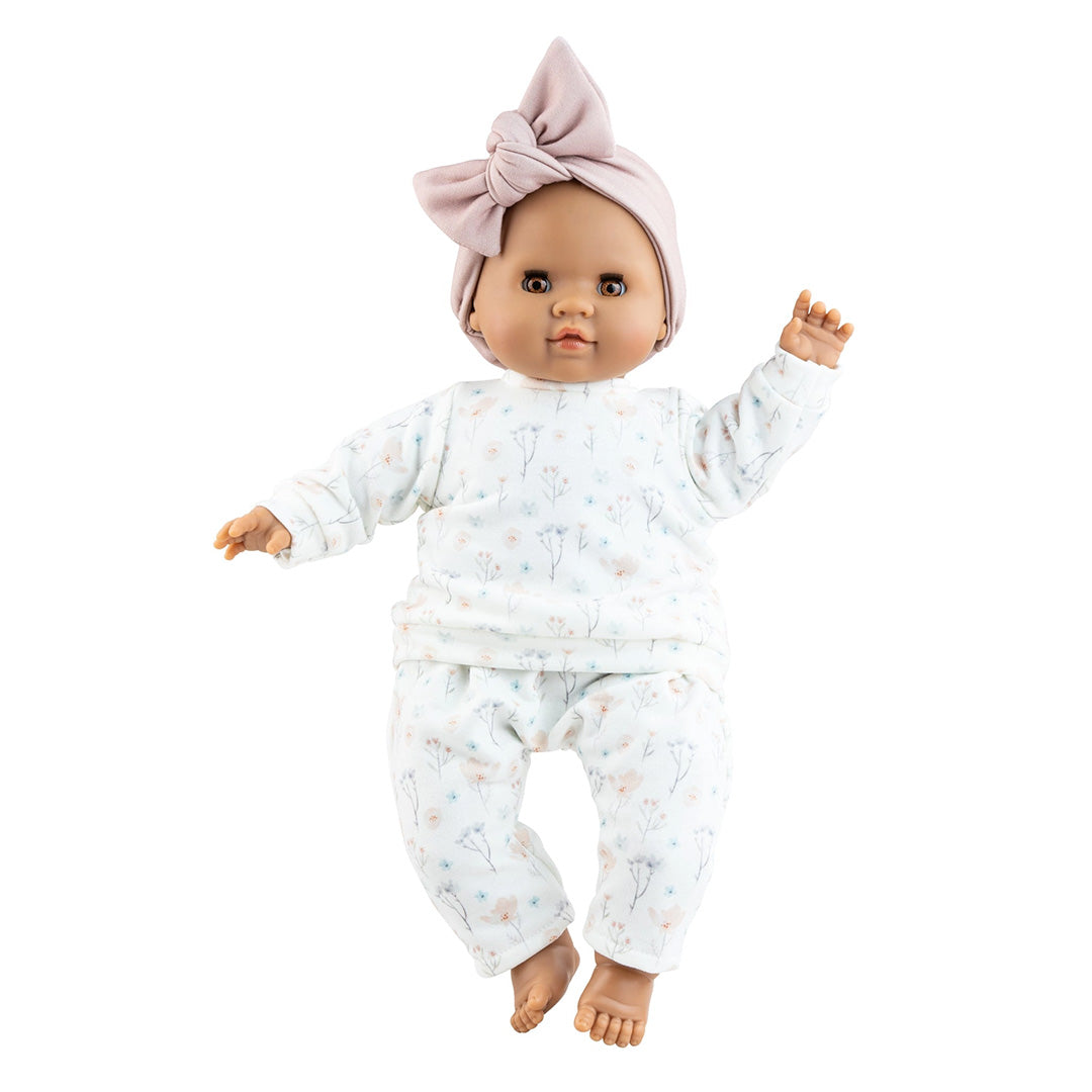 Los Manus Doll - Alberta with Floral Outfit