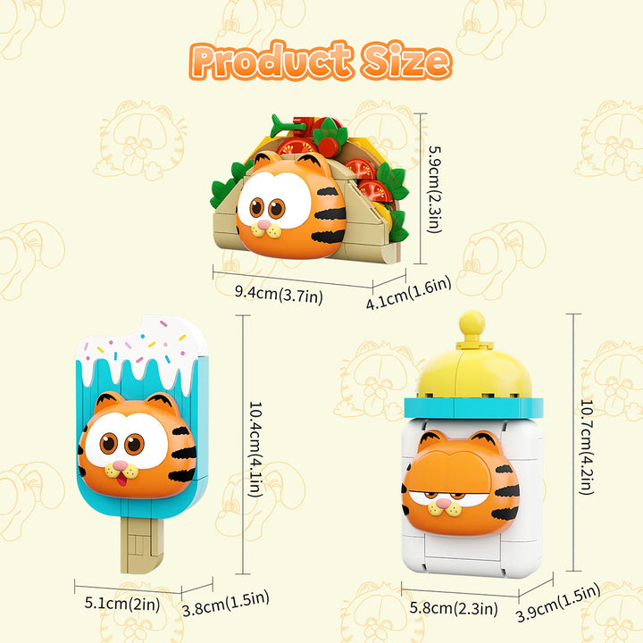 Garfield Taco Fridge Magnet