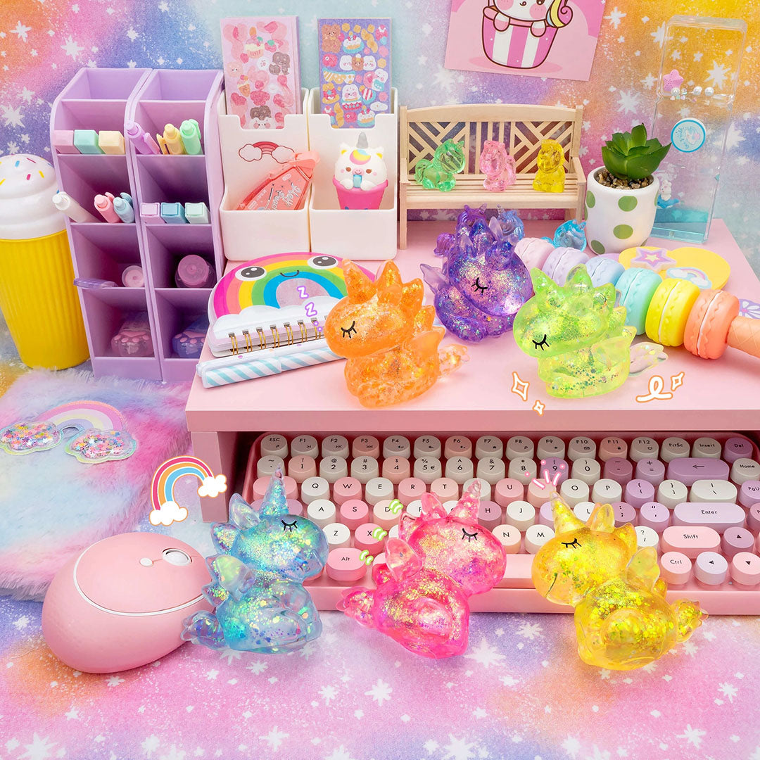 Gummy Unicorn Friends Squishy Sensory Toy