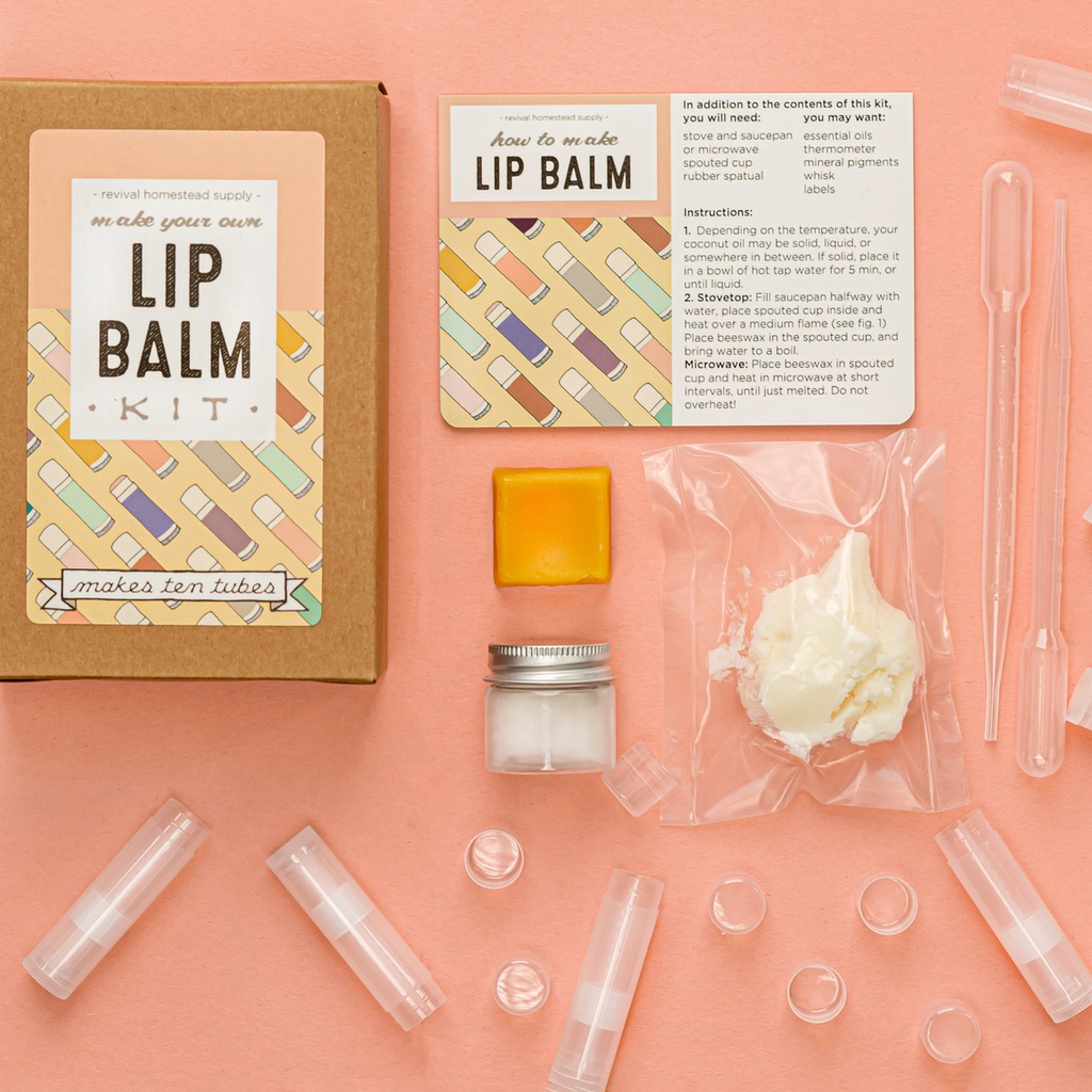 DIY Non Toxic Lip Balm Kit