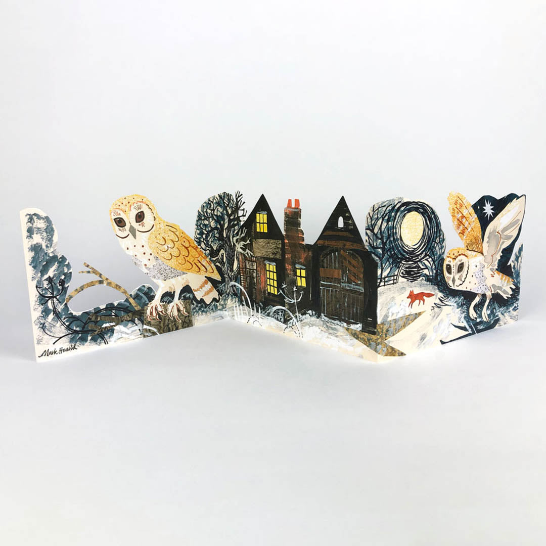 NEW Silent Flight Collage Card