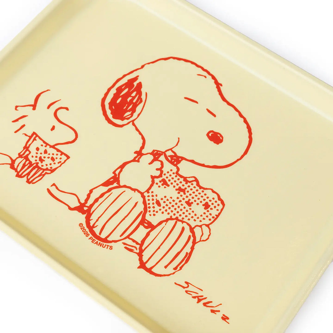 Peanuts® -  Snoopy & Woodstock Watermelon Medium Tray