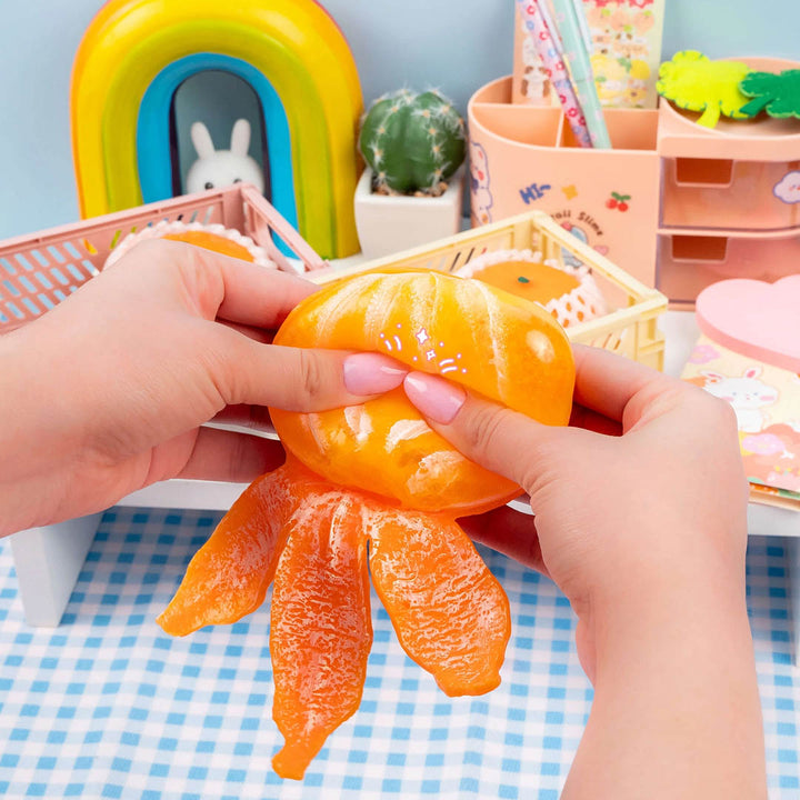 NEW Tangerine Cutie Peeling Fidget Sensory Toy