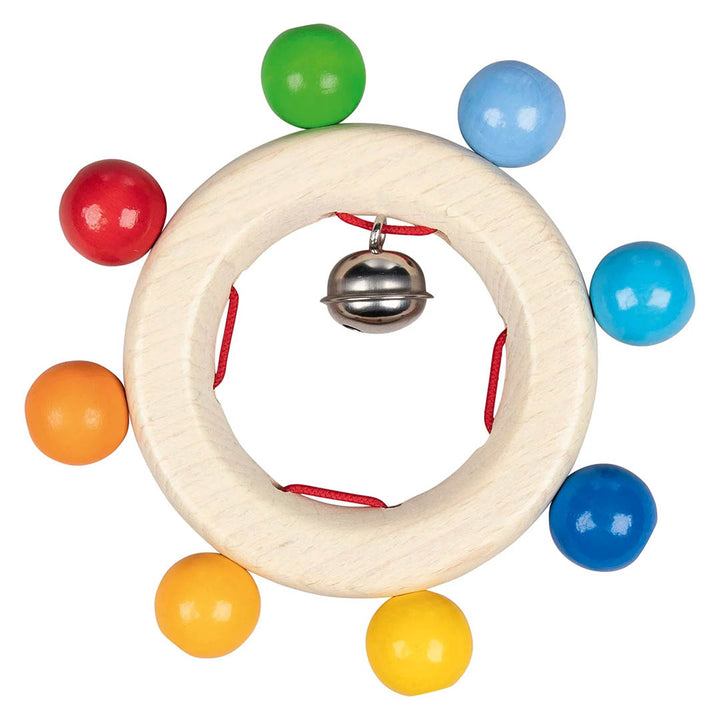 Rainbow Bead Grasp Ring