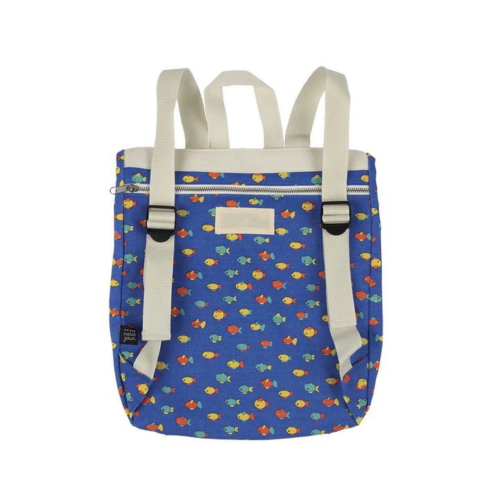 Kiddie Backpack Messenger - Sea