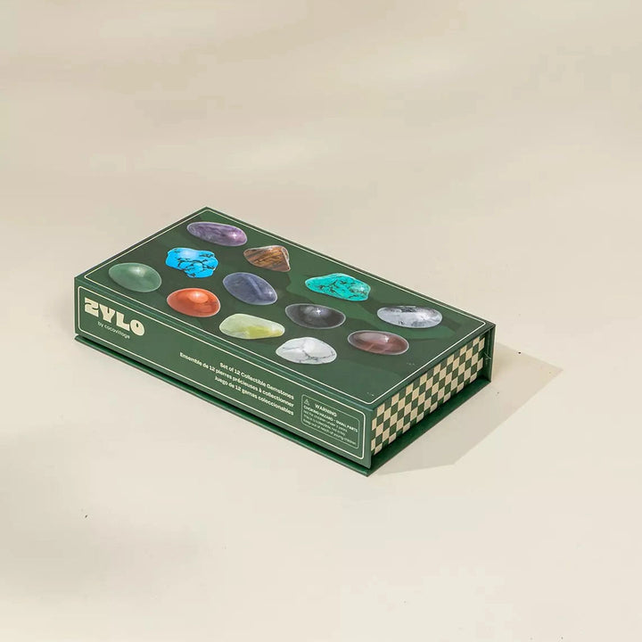 Set of 12 Collectible Gemstones