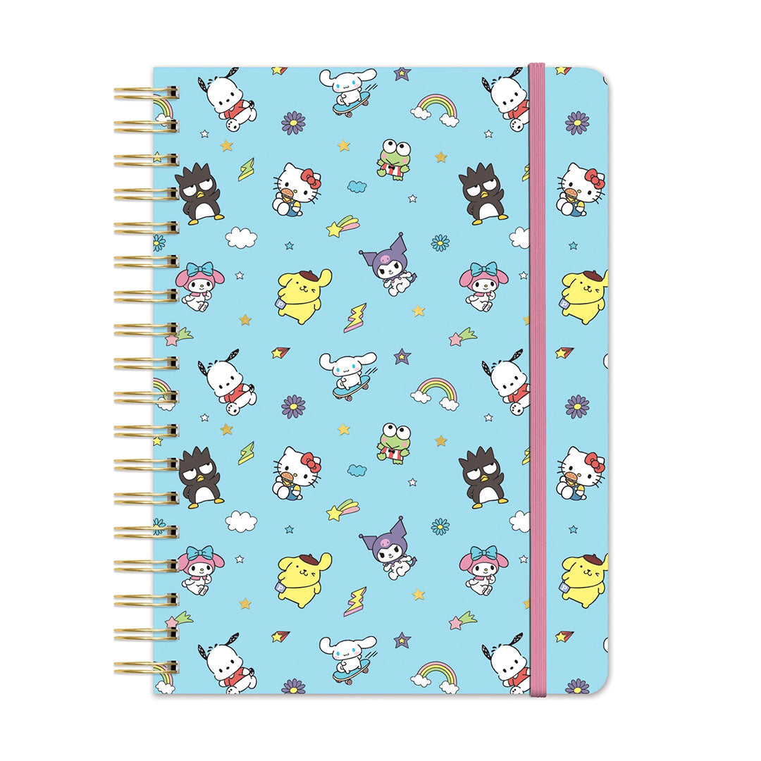 NEW Hello Kitty and Friends College Blue Undated Tri-Tab Planner