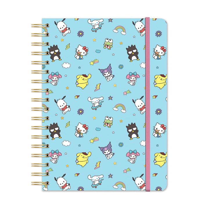 NEW Hello Kitty and Friends College Blue Undated Tri-Tab Planner