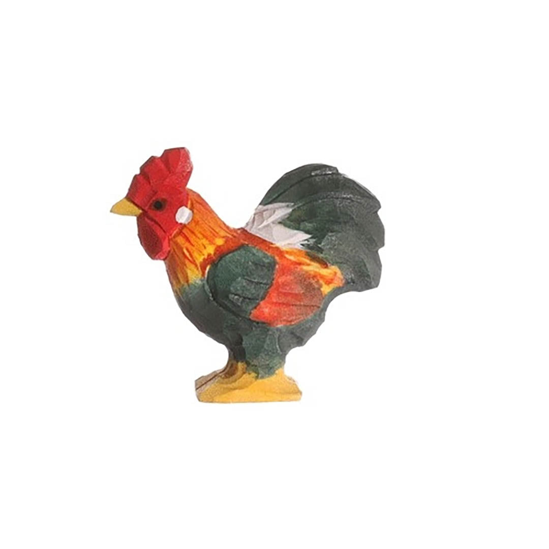 Wooden Rooster Animal Toy