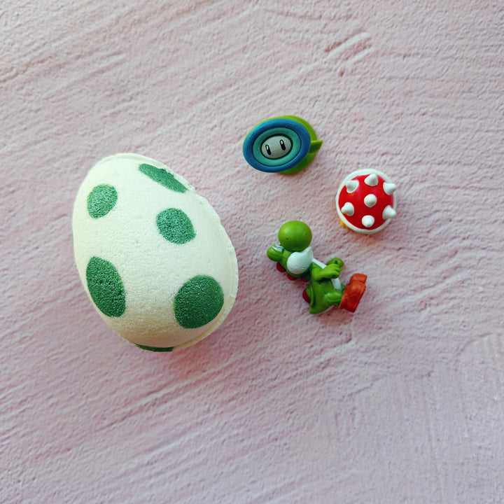 Yoshi Egg Bath Bomb (Toy Inside!)