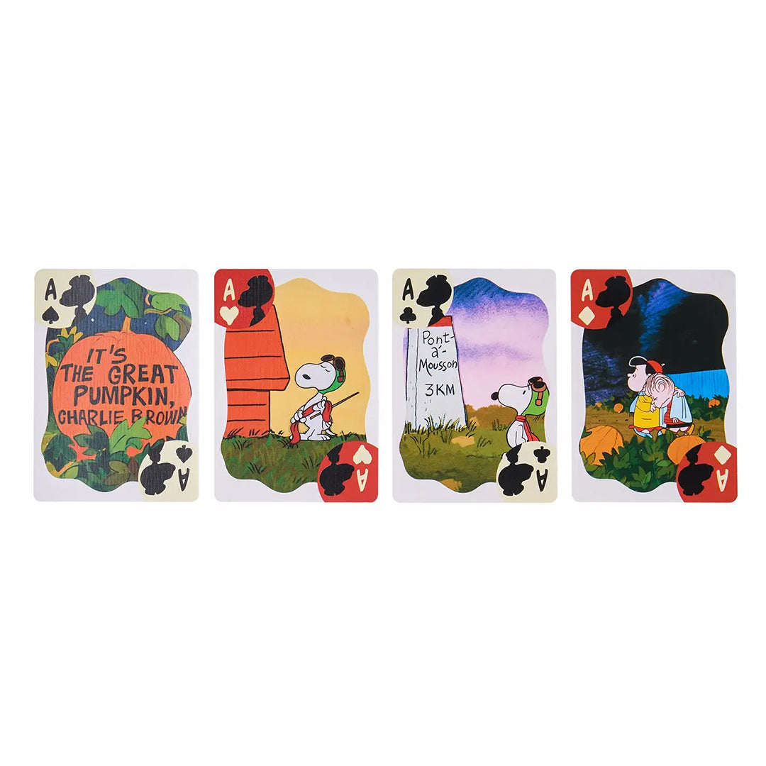 Peanuts It’s A Great Pumpkin Halloween Playing Cards
