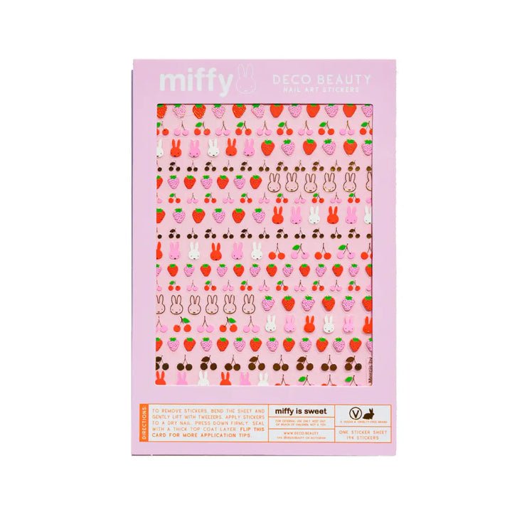 Nail Art Deco Stickers: Miffy is Sweet