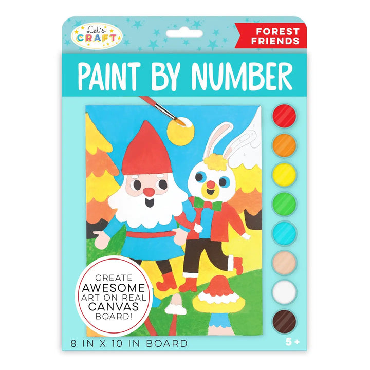 NEW Paint by Numbers - Forest Friends