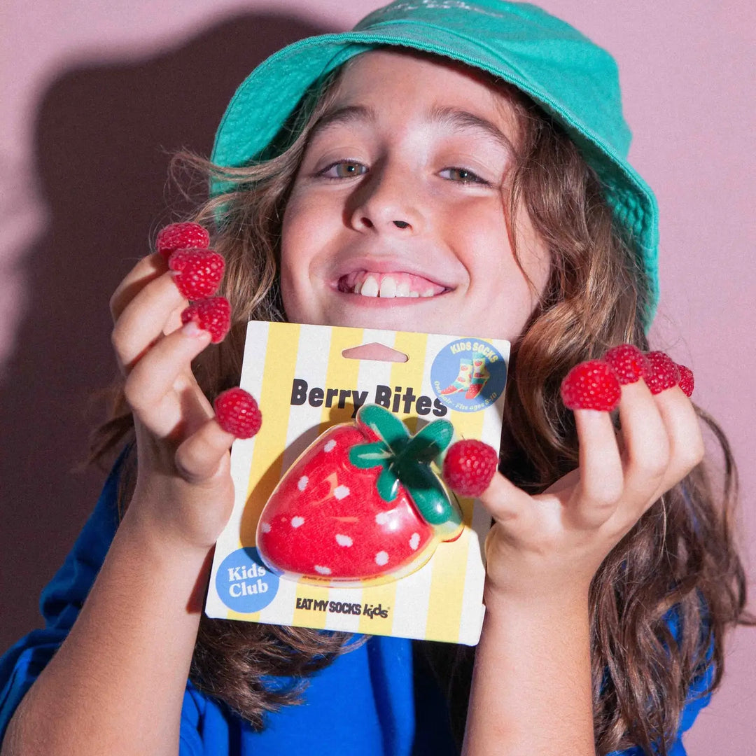 Kid's 3D Socks- Berry Bites