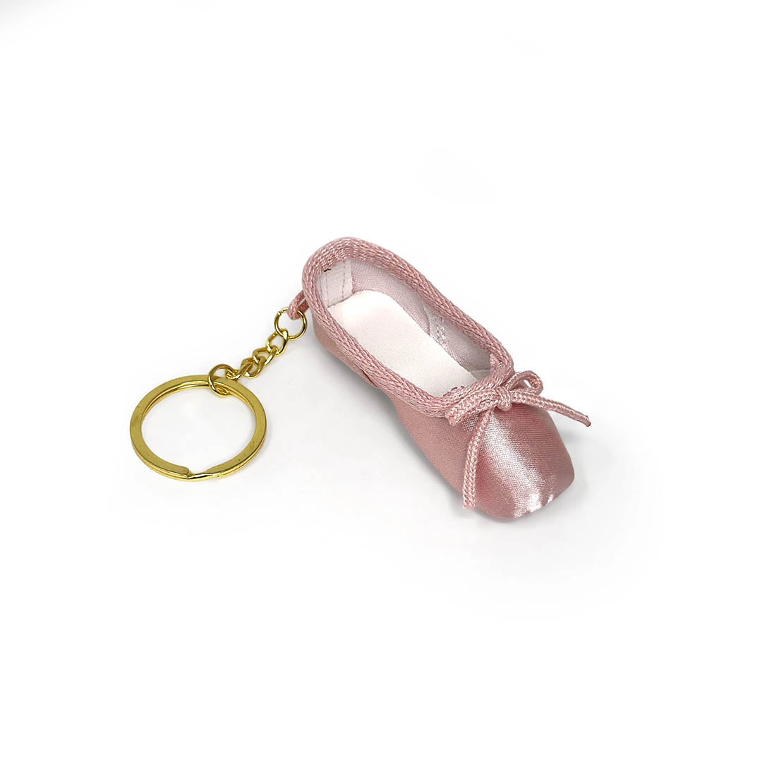 Ballet Slipper Keychain- Available in 2 Colors!