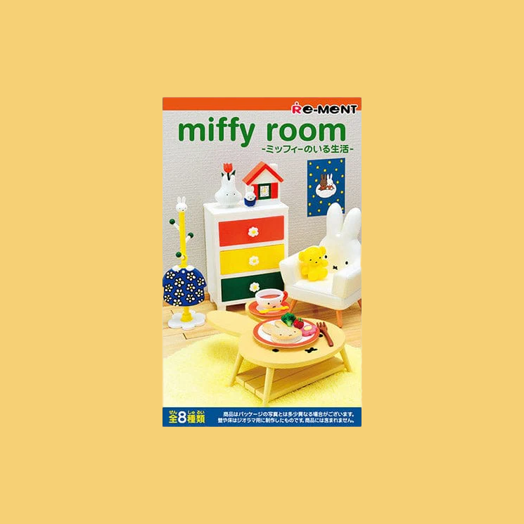 Blind Box- Miffy Room Miniature Home