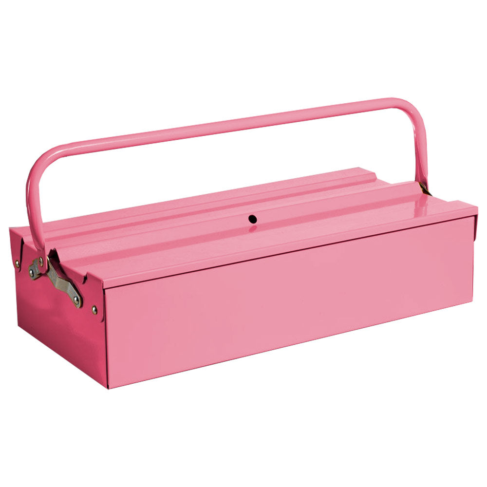 NEW Italian Metal Storage Boxes- Single Layer Pink