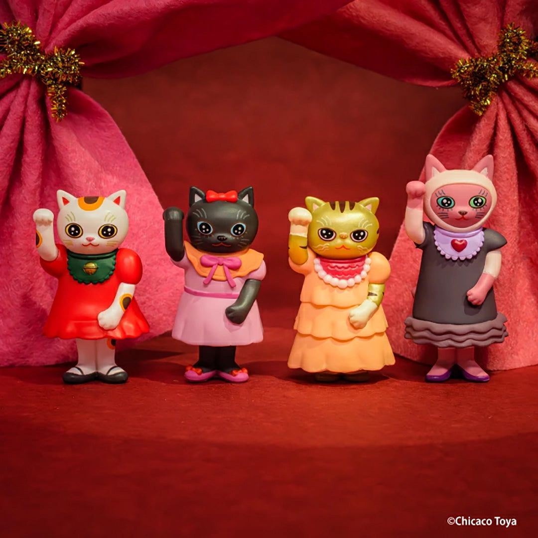 Japanese Blind Capsule- Maneki Maneko Figure Collection