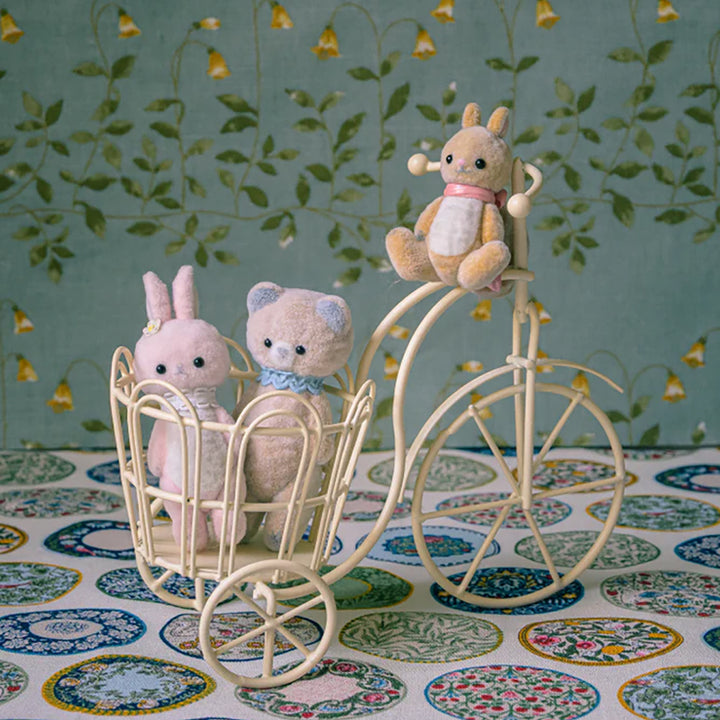 Japanese Blind Capsule- Forest Storybook Flocked Animals