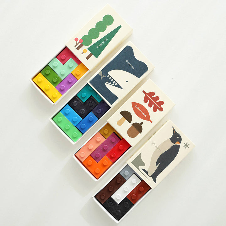 Seasons Matchbox Crayons- Autumn
