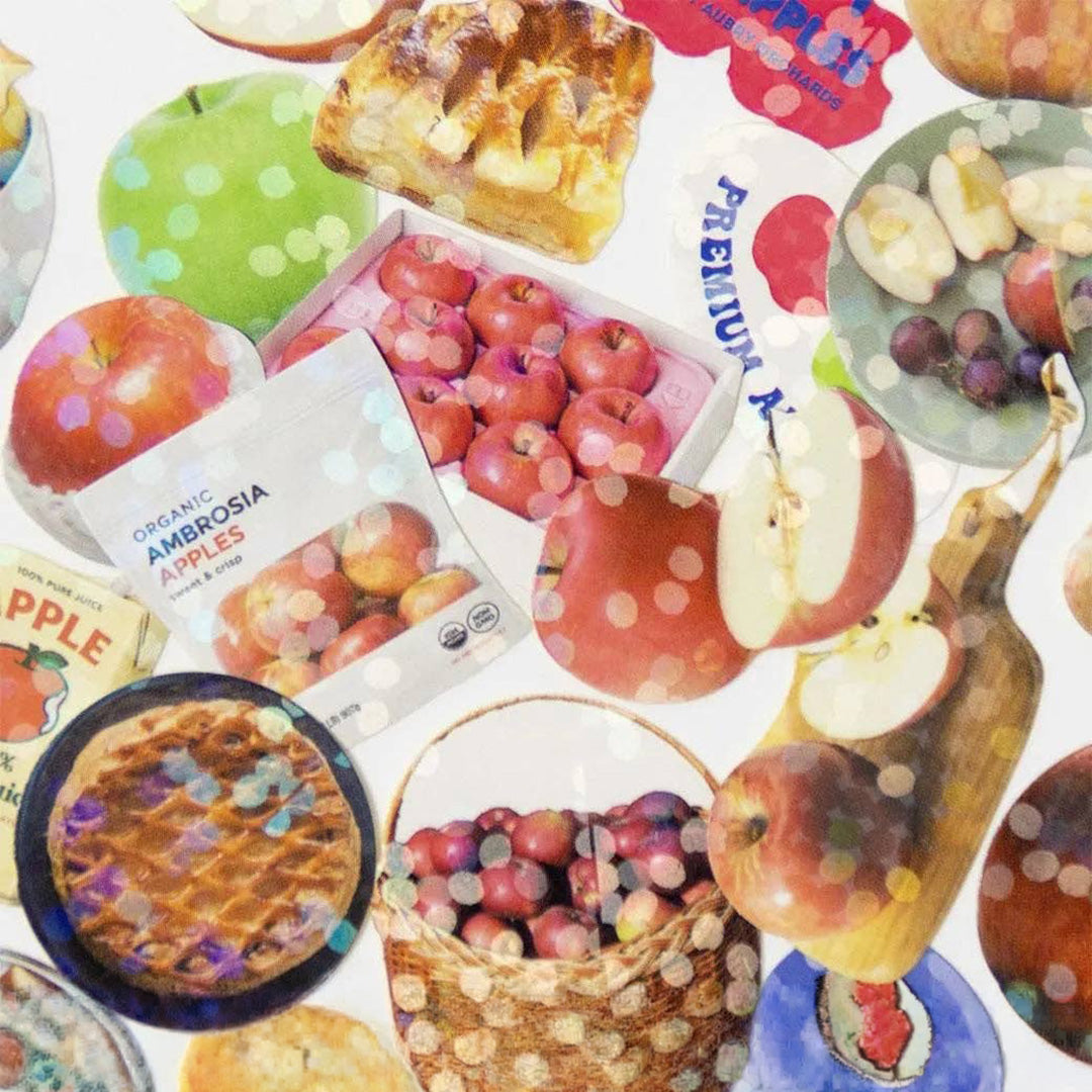 Japanese 40 Pc. Sticker Set- Apple