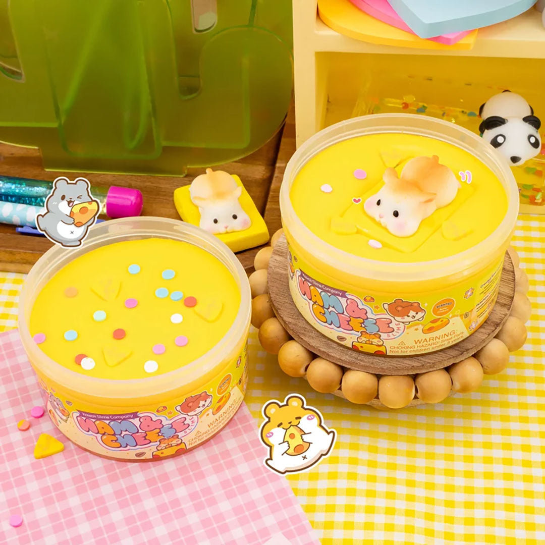 Ham & Cheese Glossy Signature Dome Slime