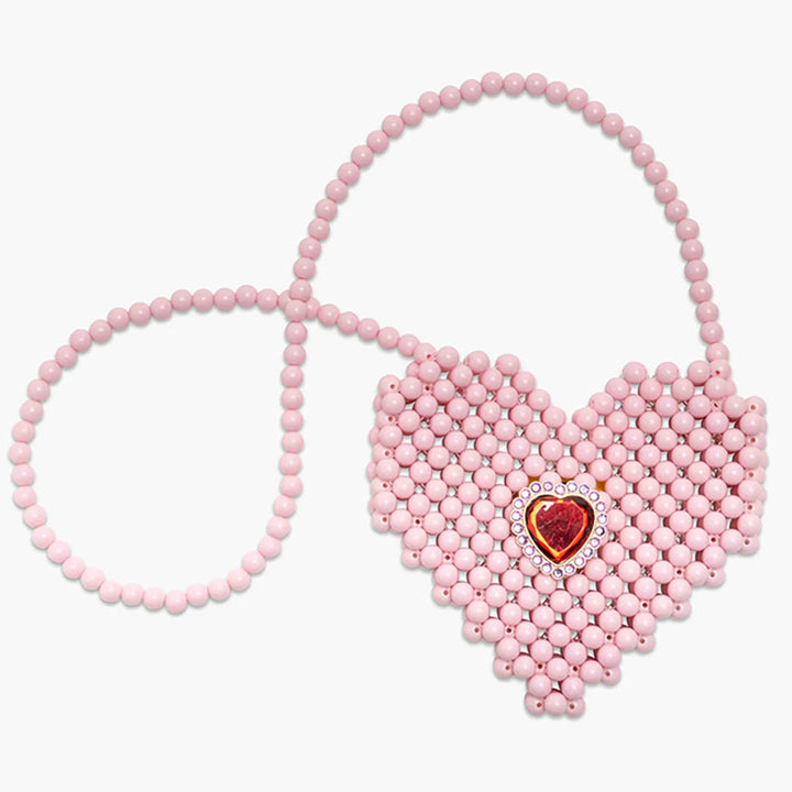 Heartfelt Sparkle Pearl Handbag