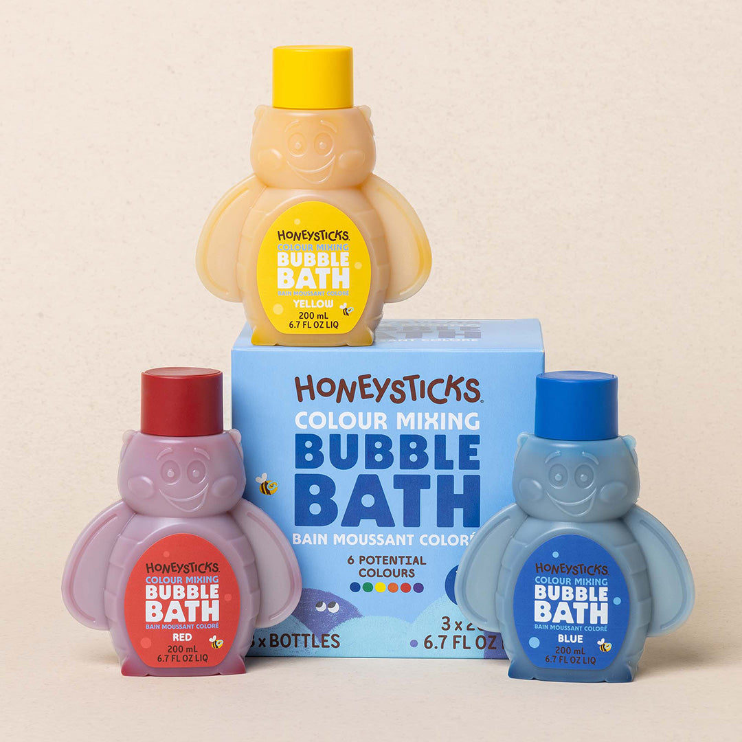 Bubble Bath Color Mixing - Three Colors Included