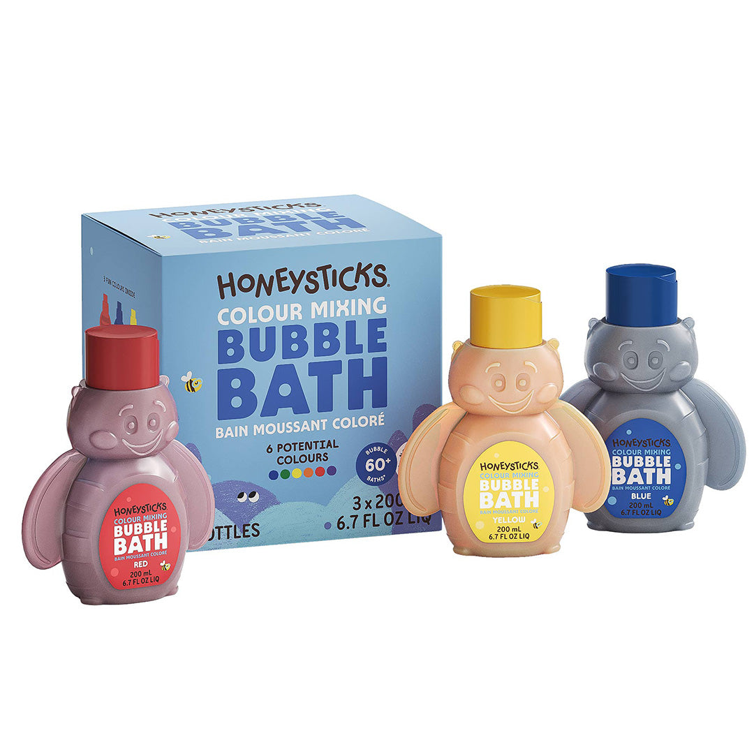 Bubble Bath Color Mixing - Three Colors Included