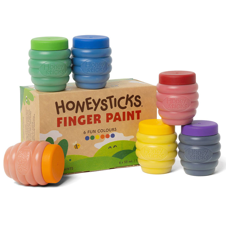 Finger Paints - 6 Pack