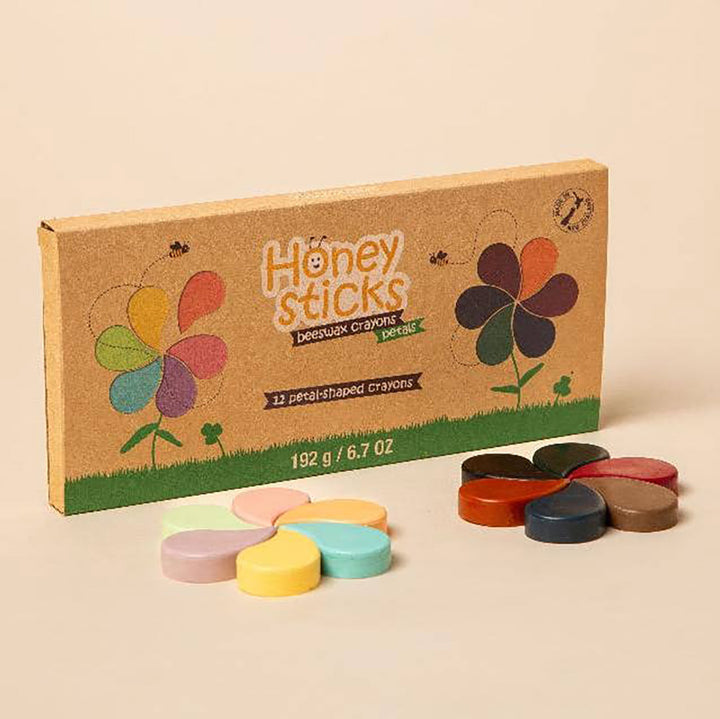 Beeswax Crayons - Petals