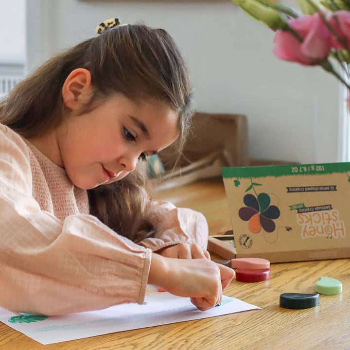 Beeswax Crayons - Petals
