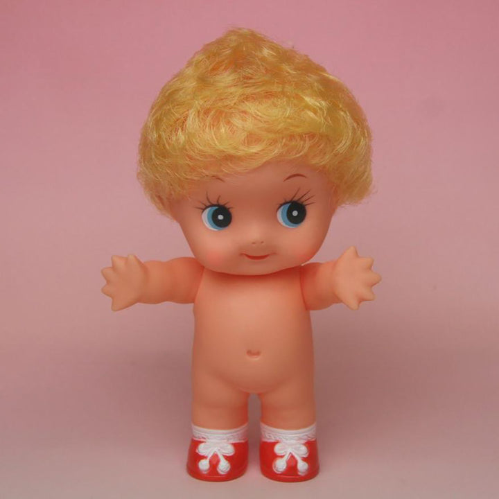 Kewpie Japanese Doll- Blond with Red Shoes