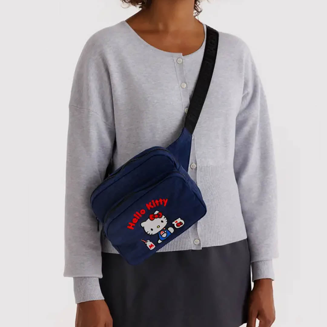 Fanny Pack - Embroidered Hello Kitty Milkshake