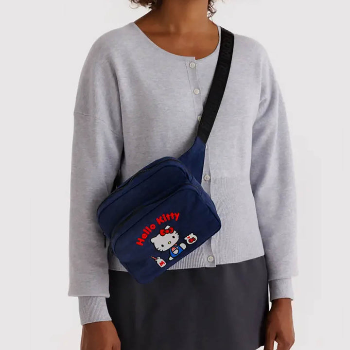 Fanny Pack - Embroidered Hello Kitty Milkshake