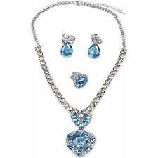 NEW Classic Jewels: The Marilyn Jewelry Box Set Blue