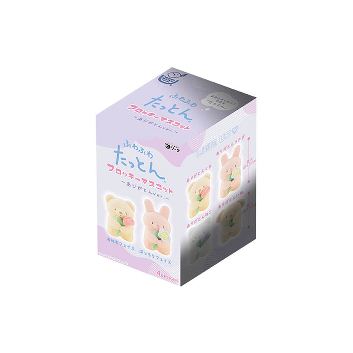 Japanese Blind Box: Fuwa Fuwa Tatton Flocky Mascot w/Flower