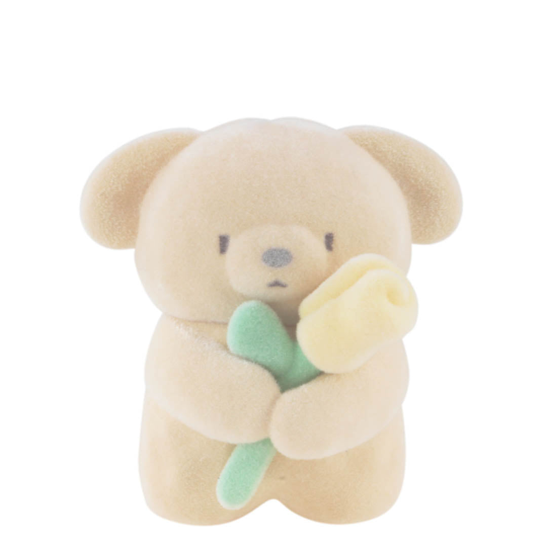 Japanese Blind Box: Fuwa Fuwa Tatton Flocky Mascot w/Flower