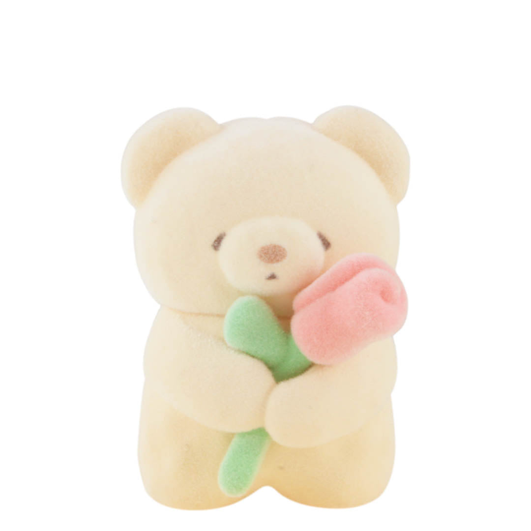 Japanese Blind Box: Fuwa Fuwa Tatton Flocky Mascot w/Flower