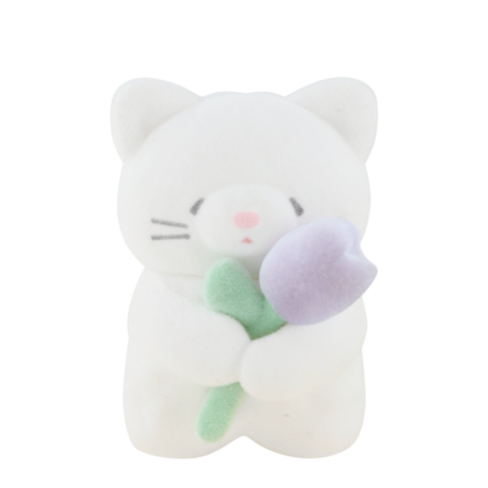 Japanese Blind Box: Fuwa Fuwa Tatton Flocky Mascot w/Flower