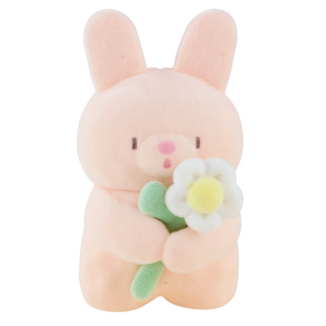 Japanese Blind Box: Fuwa Fuwa Tatton Flocky Mascot w/Flower