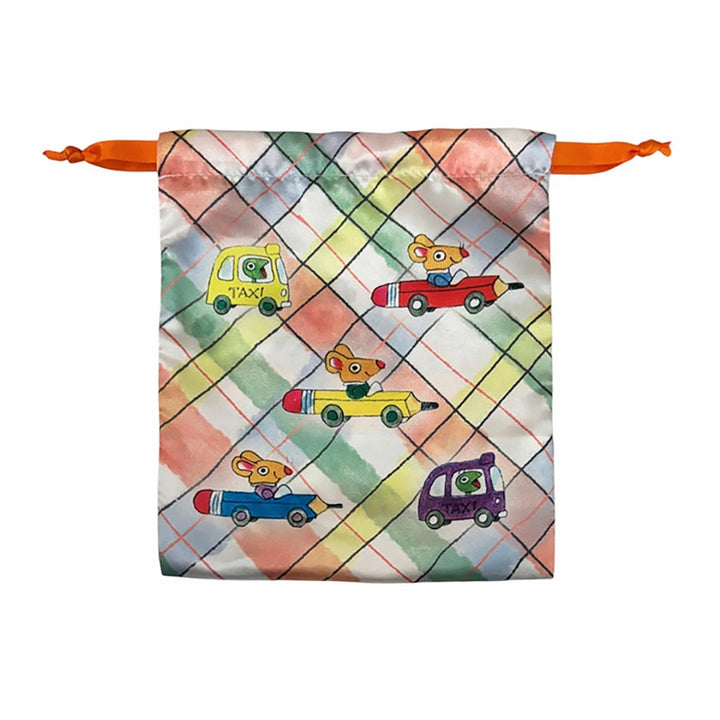 Richard Scarry Drawstring Pouch - Cars
