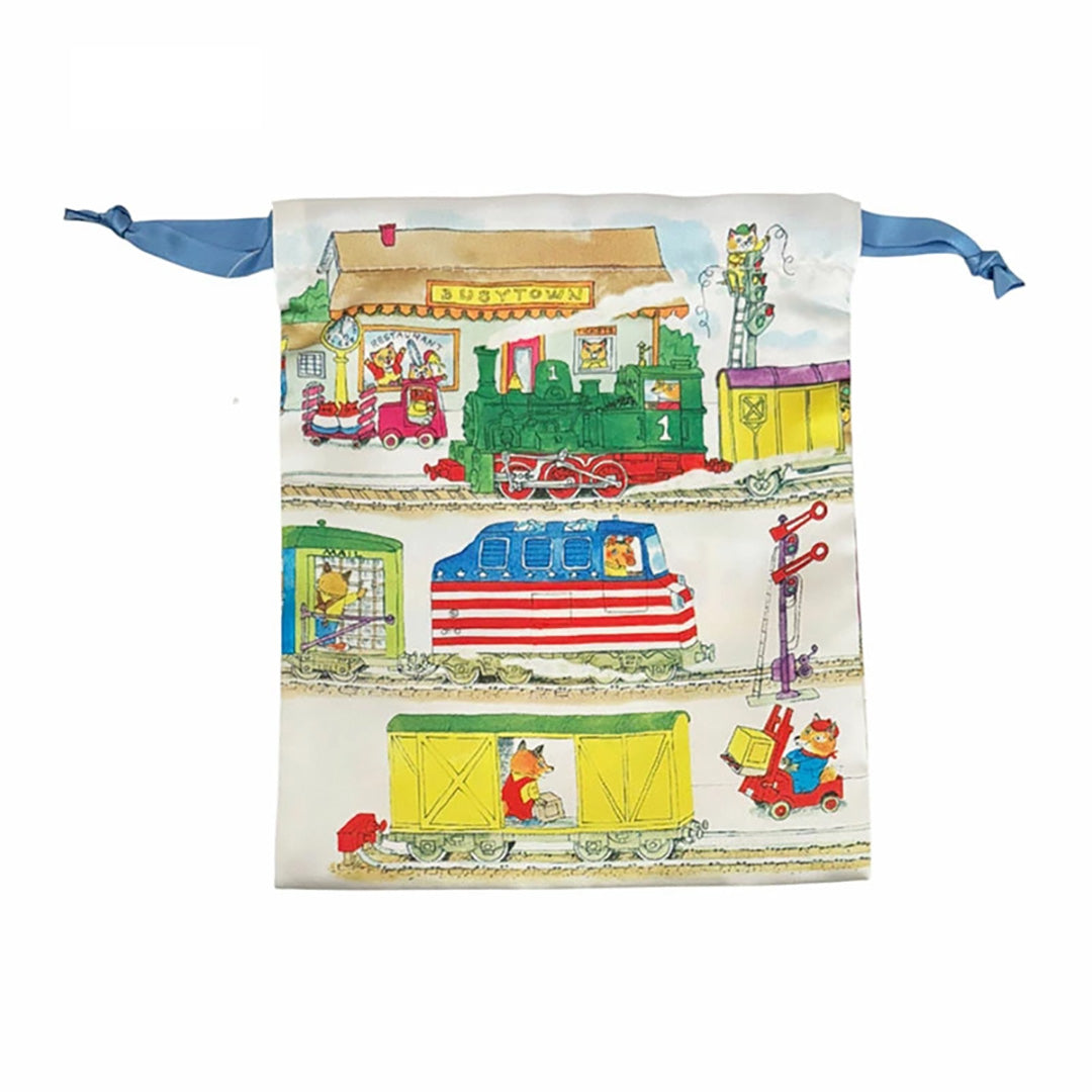 Richard Scarry Drawstring Pouch - Busy Town