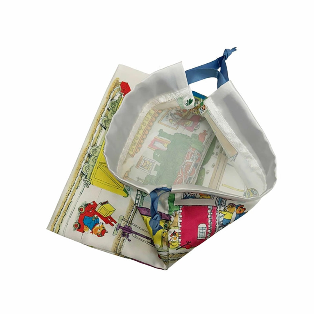 Richard Scarry Drawstring Pouch - Busy Town